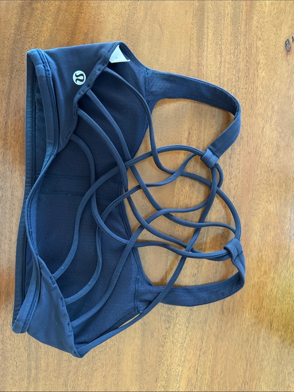 Free to be Wild light support A/B cup- True Navy size 4 - Picture 4 of 4